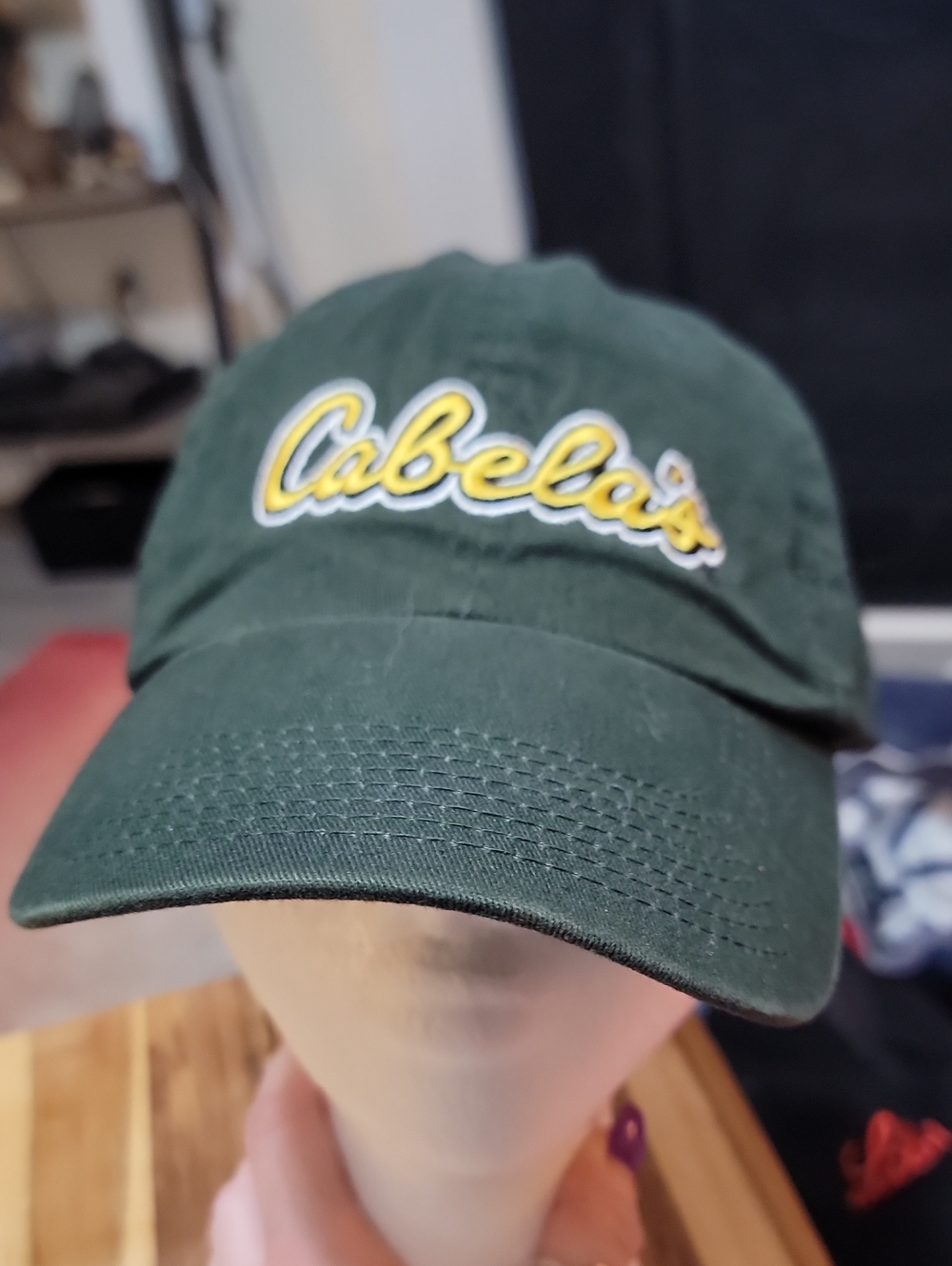 Cabela's Green Logo Baseball Cap for Men
